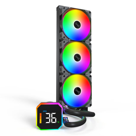 Montech Hyperflow Digital 360 Water Cooling (Black)