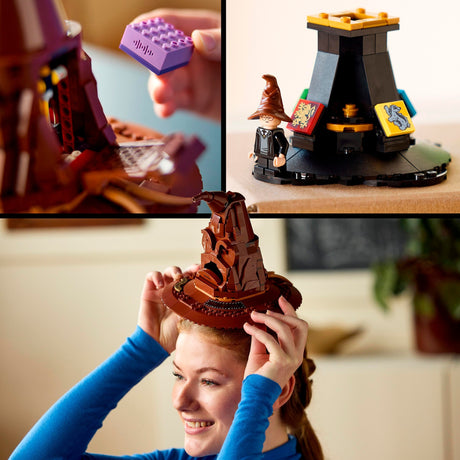 Lego Harry Potter 76429 Schwätzen Sortéierung Hut + Sound