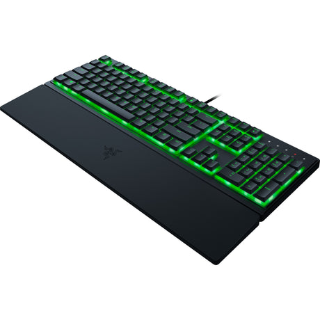 Razer Ornata V3 x Low Profile RGB Gaming Keyboard (Black, US Layout (QWERTY), Membrane, 100%)