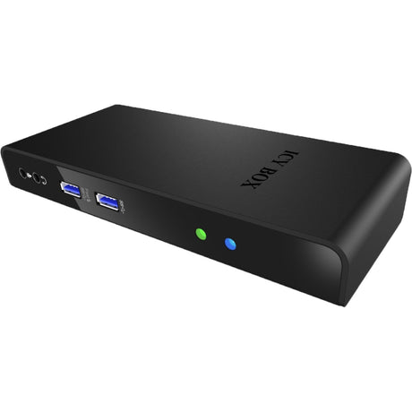 Priključna postaja Icy box ib-dk2241ac (črna)