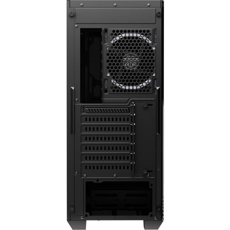 Sharkoon vs8 rgb černé midi tower pouzdro (černé | 2x usb-a | 1x usb-c | rgb | tvrzené sklo)