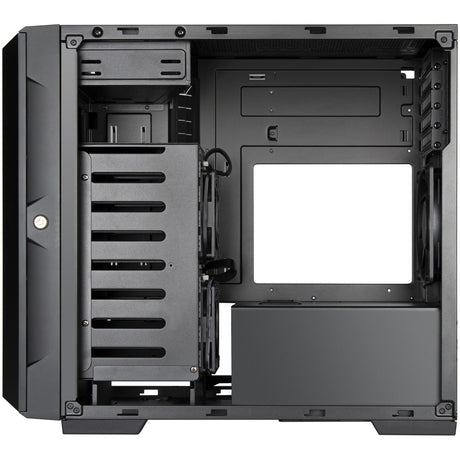 Mini věžový kryt Silverstone CS382 (černý | 2x USB-A | 1x USB-C)