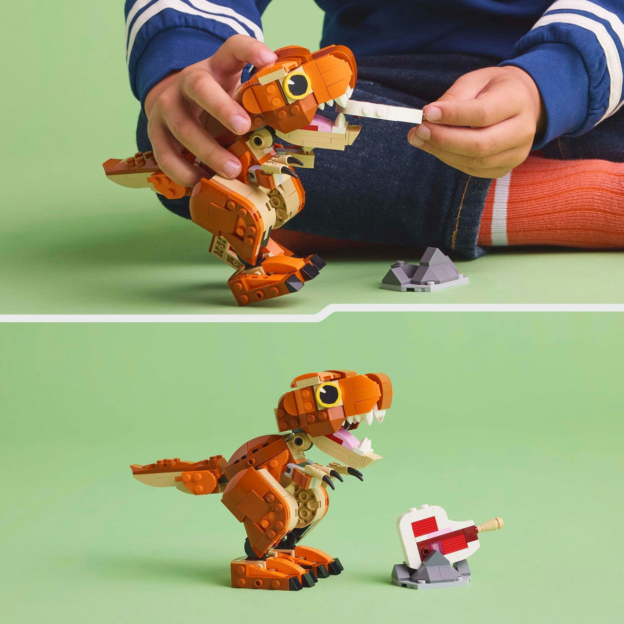Lego jurassic world 76967 little eater: t. rex