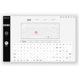 Iqunix og80 lavandin wireless mechanical keyboard (lavender, us layout (qwerty), cherry mx red, 80% (tkl), hot-swappable, pbt, 2.4ghz | bluetooth 5.1 | usb-c)