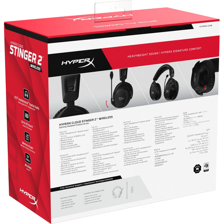 HyperX Cloud Stinger Core 2 Wireless over-ear gaming headset (black)
