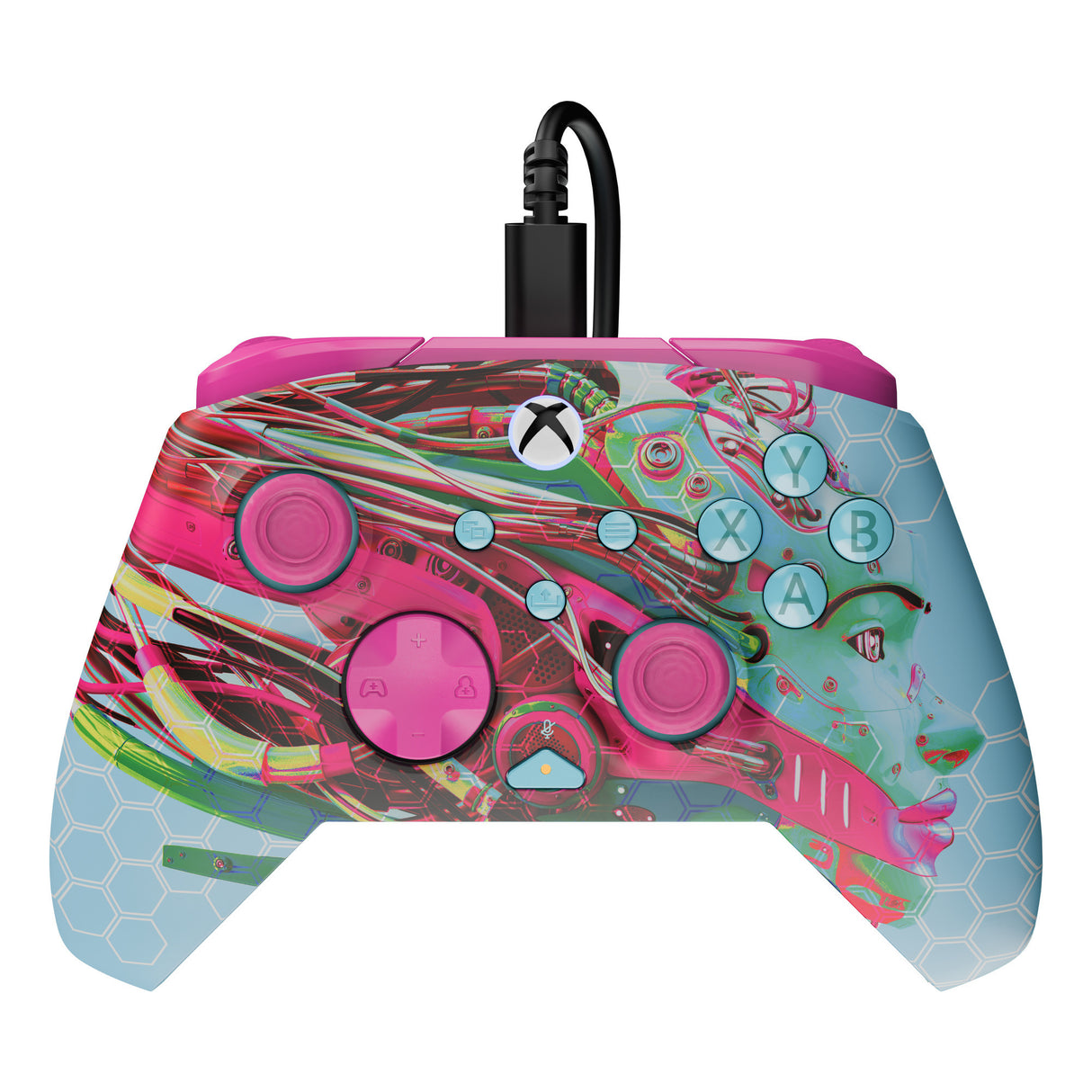 Turtle Beach PDP Rematch Glow Advanced Wired Controller (Android Dreams, Xbox Series X|S, Xbox One, PC)