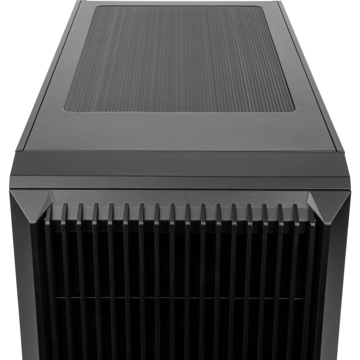 Silverstone cs382 mini tower behuizing (zwart | 2x usb-a | 1x usb-c)