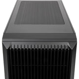 Silverstone cs382 mini tower behuizing (zwart | 2x usb-a | 1x usb-c)