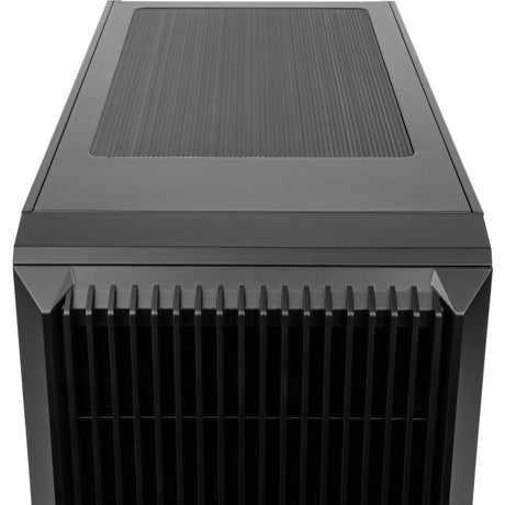 Mini věžový kryt Silverstone CS382 (černý | 2x USB-A | 1x USB-C)