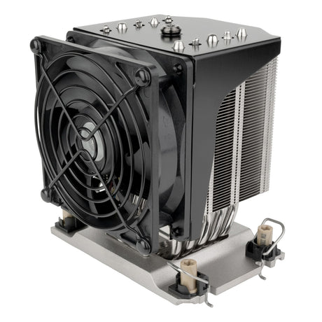 Chladič CPU Silverstone SST-XE04-4677VB (černý, 4kolíkový konektor ventilátoru PWM)