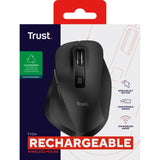 Trust fyda drahtlose Maus (schwaarz, 800 - 2400 dpi)