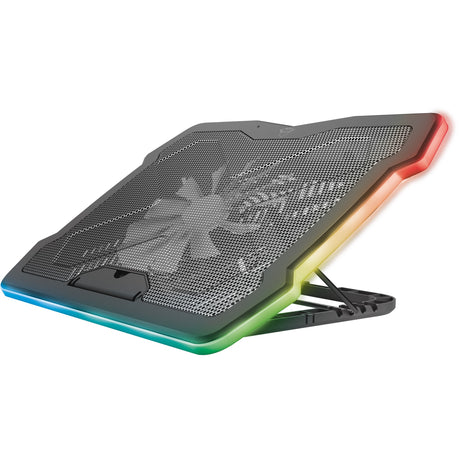 Trust GXT 1126 Aura laptopkylare (svart, RGB)