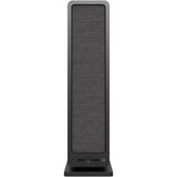 Fractal design ridge black mini tower behuizing (zwart | 2x usb-a | 1x usb-c)