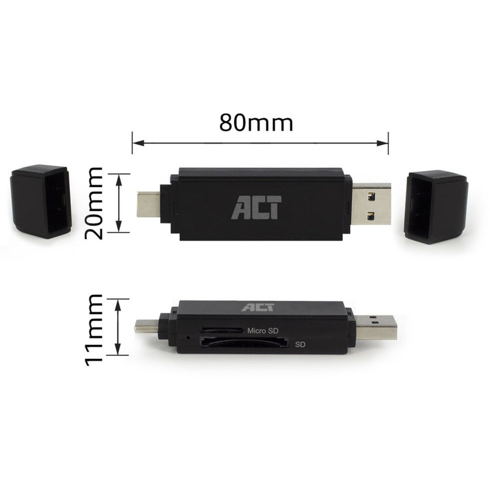 Act card reader ac6375 black