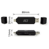 Act card reader ac6375 black