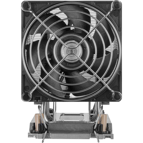 Silverstone xe04-4189 procesoriaus aušintuvas (sidabras, 4 kontaktų PWM)