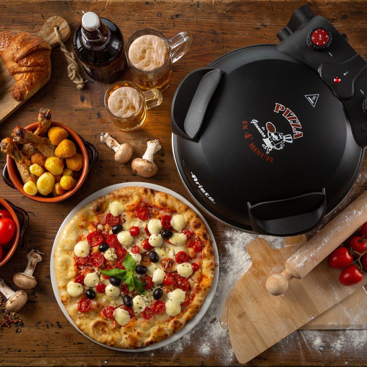 Ariete pizza oven 0917 00 (black)
