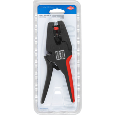Knipex Multistrip 10 Automatic Wire Stripper 1242195 (black red)