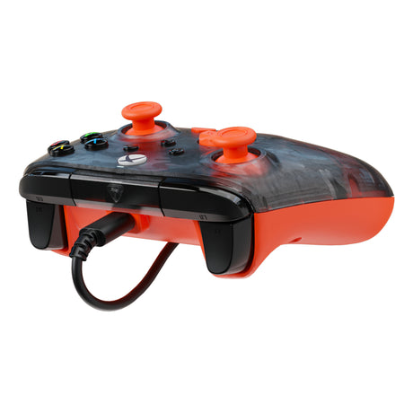 Káblový ovládač Turtle Beach Rematch Core (Black Orange, Xbox Series X|S, Xbox One, PC)
