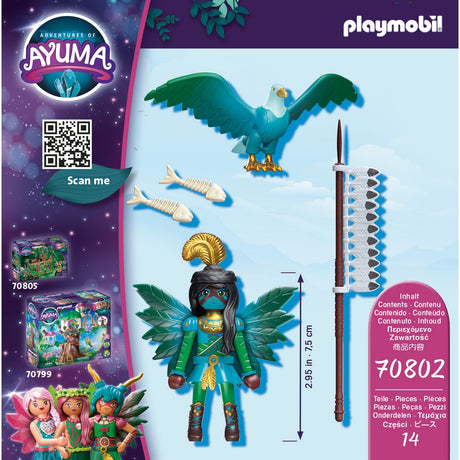 PlayMobile Ayuma Ritter Fee mat Totomen Dier