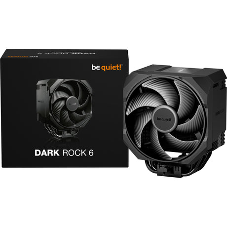 Be quiet! Dark Rock 6 CPU Cooler (Black, 4-pin PWM Fan Connector)