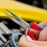 Knipex ledningstenger svart atramentert med plastbelegg 160 mm - 1301160
