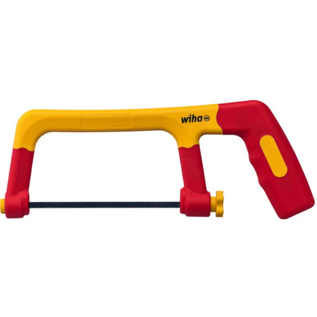 Wiha bågsåg elektrisk (röd gul, 300 mm 2x 150 mm sågblad)