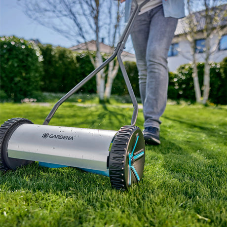 Gardena Reel Mower Comfort 330 (grey turquoise, 11750-20)