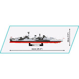 Cobi hms belfast constructiespeelgoed (schaal 1:300)