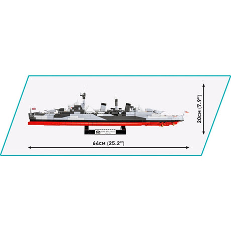 Cobi hms belfast constructiespeelgoed (schaal 1:300)
