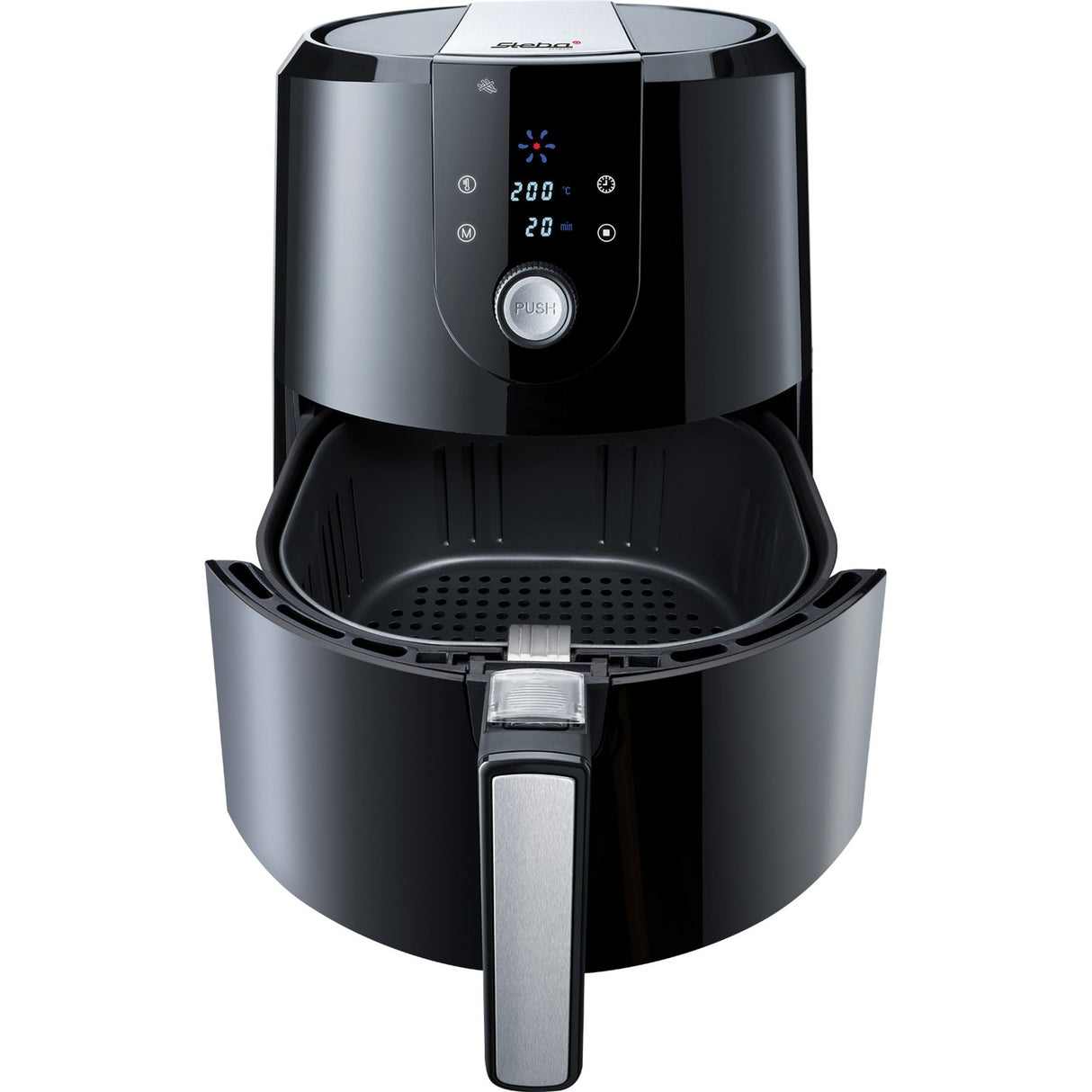 Steba HF 5000 XL Hot Air Fryer (black stainless steel, 5.2 litres)