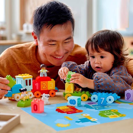 Lego duplo - number train - learning to count construction toy (10954)