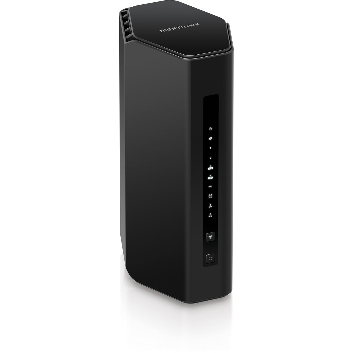 Netgear nighthawk wifi 7 ródaire rs300 (dubh)