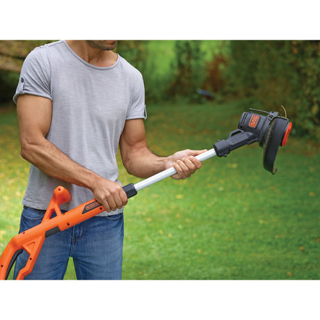 Black+decker st1823b-xj 18v afs grass trimmer 25cm (orange black, battery and charger not included)