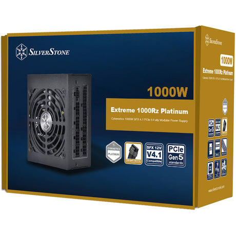 Silverstone Extreme 1000R Platinum Modular 1000W Power Supply (Black, 1x 12V-2x6, 4x PCIe)