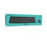 Logitech mk235 wireless desktop set (black, us-international layout (qwerty))