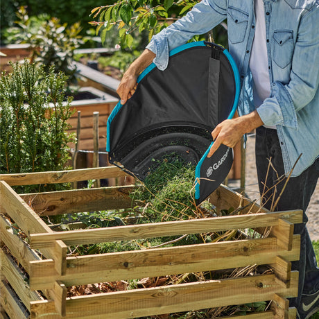 Gardena Grass Collector 49 Litres (Grey Turquoise, 11770-20)