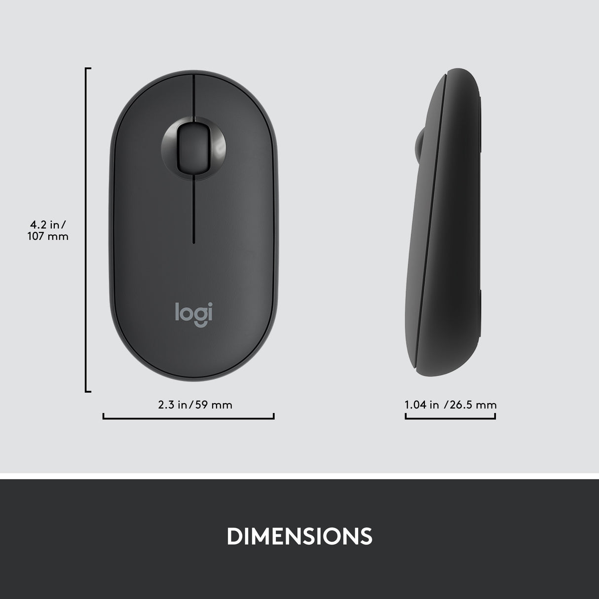 Logitech mk470 slim wireless keyboard and mouse combo, desktop set (black, US-international, scissor switches, 1000 dpi)