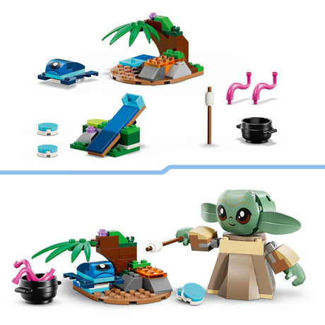 Lego star wars tm 75443 grogu's home | 2 ks