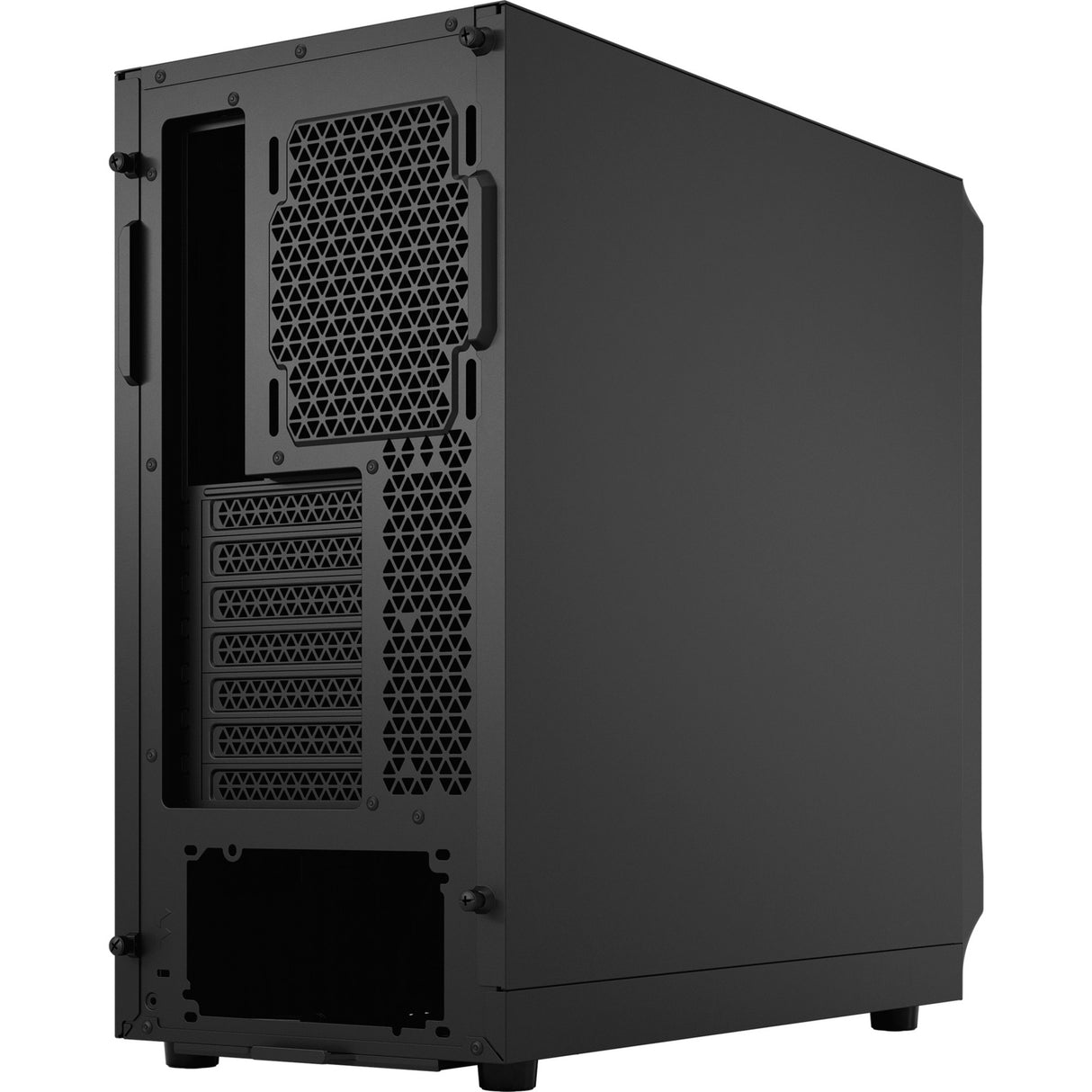 Fractal Design Focus 2 Black Solid Midi Tower Case (Black | 2x USB-A)