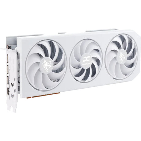 Powercolor Radeon RX 9070 XT Hellhound Spectral White 16GB GDDR6 Grafikkaart (wäiss, RDNA4, GDDR6, 3x Display Port, 1x HDMI)
