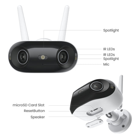 Reolink Elite W740 security camera (white, 4K, 8MP, Wi-Fi 6)