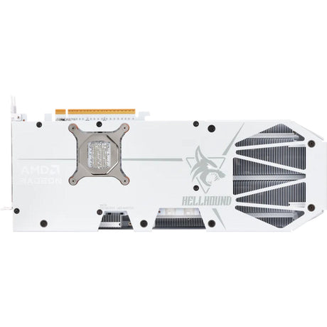 Powercolor Radeon RX 9070 XT Hellhound Spectral White 16GB GDDR6 Grafikkaart (wäiss, RDNA4, GDDR6, 3x Display Port, 1x HDMI)