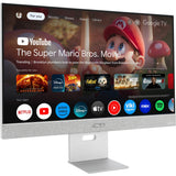 Asus zenscreen smart ms27uc 27 4k uhd monitor (grijs, displayport, hdmi, usb-c, audio, wlan, android 11)