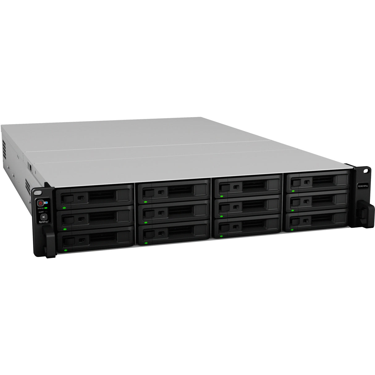 Synology RackStation RS3621RPxs NAS (black-grey, 4x LAN, USB 3.0)
