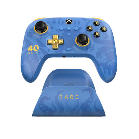 8bitdo Ultimate 3-režimový ovládač pre Xbox – vzácna edícia k 40. výročiu (modro-zlatá, Xbox Series X|S, Xbox One, PC, Bluetooth USB-C 2.4 GHz)