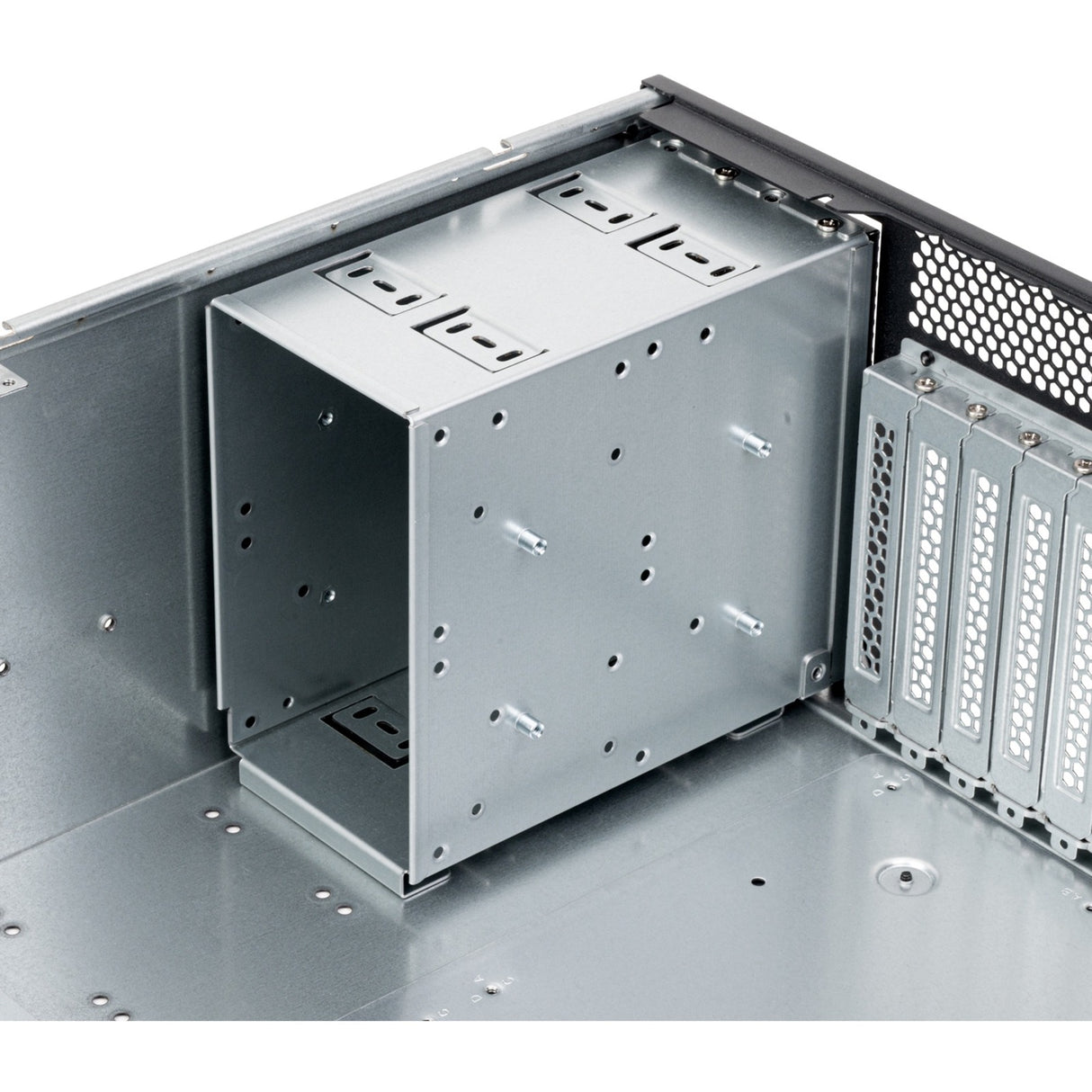 Silverstone RM46-502-i stativhus (svart)