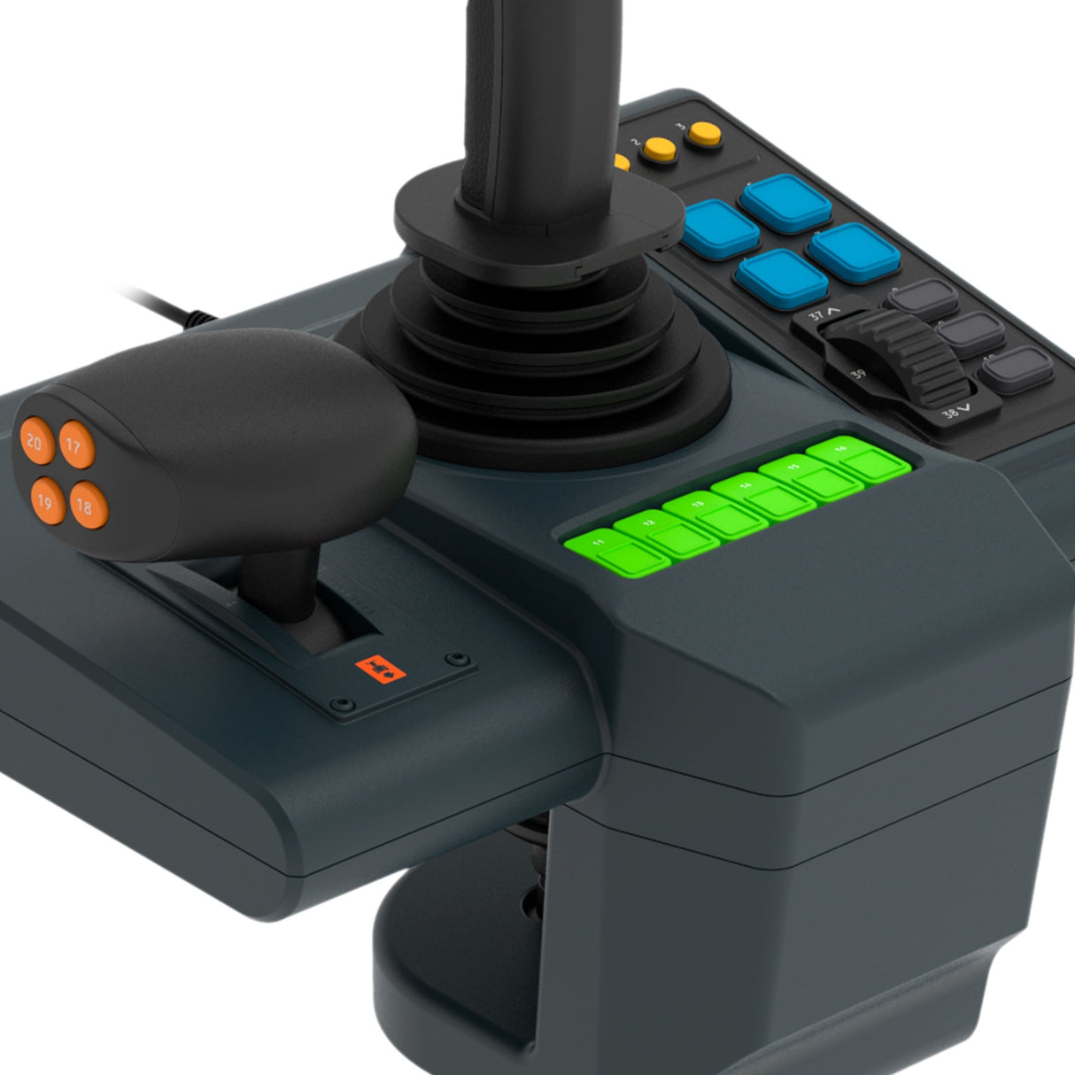 Hori farming vehicle control system simulator set (black)