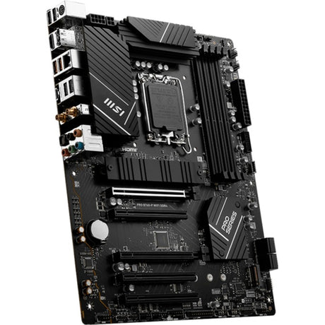 MSI Pro B760-P WiFi DDR4 Sockel 1700 Motherboard (RAID, 2,5 GB-LAN, WiFi, BT, Sound, ATX)