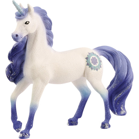 Schleich bayala - mandala žrebec samorog, ki igra figuro (70715)